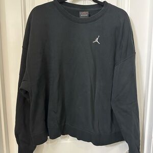 Jordan Women’s  Black Crewneck Sweatshirt